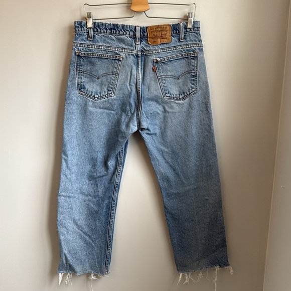 Vintage Levi’s 505 Orange Tab Jeans - Picture 3 of 7